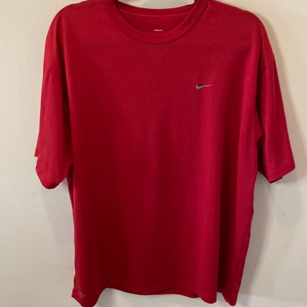 Nike Vintage Embroidered Swoosh Dri-Fit Tshirt